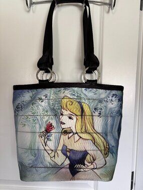 Harveys Disney Couture Good vs Evil Sleeping Beauty Maleficent Tote Bag